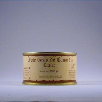 Foie Gras de canard entier  200 g